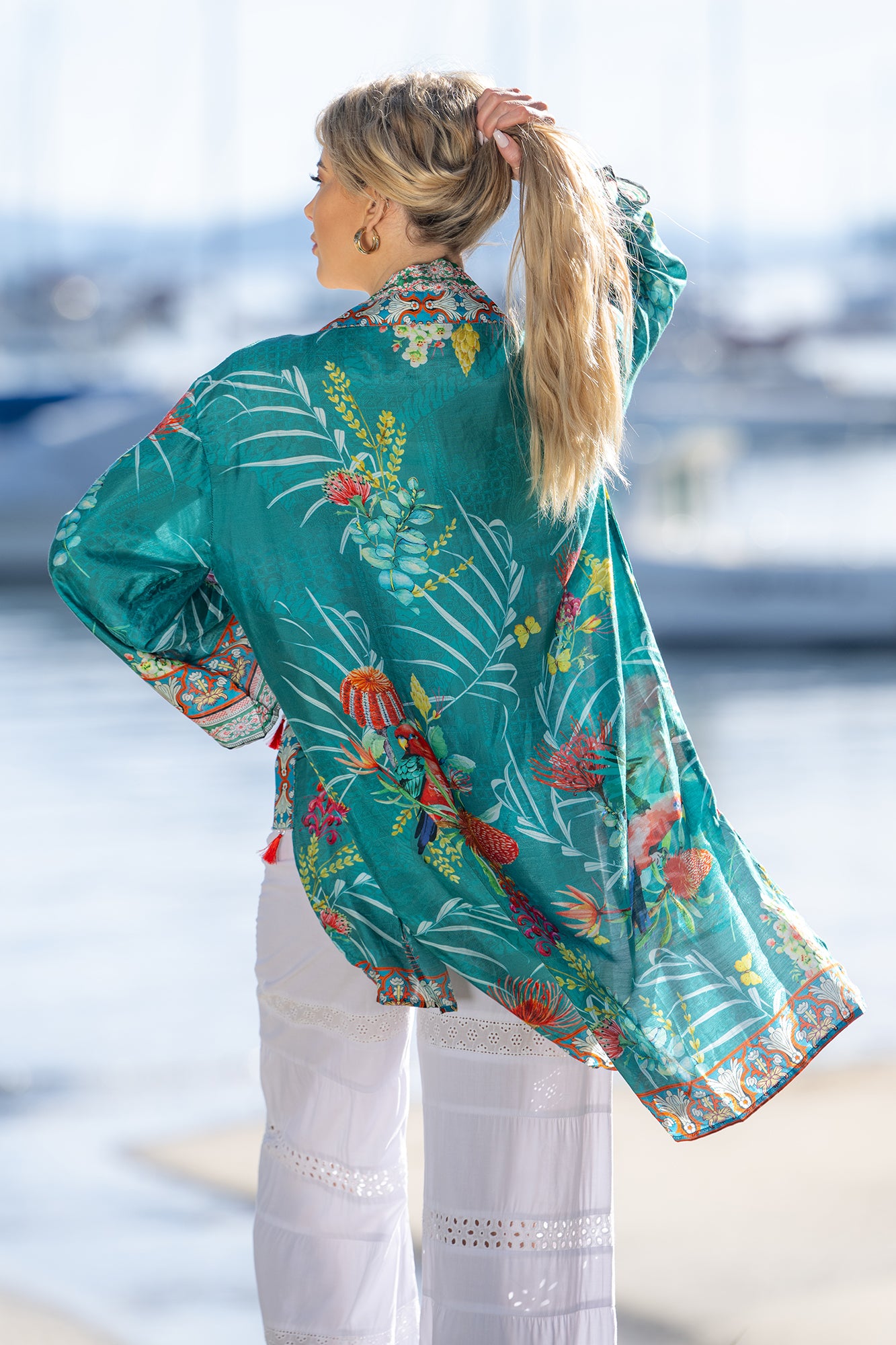 Polly Blossom Kimono