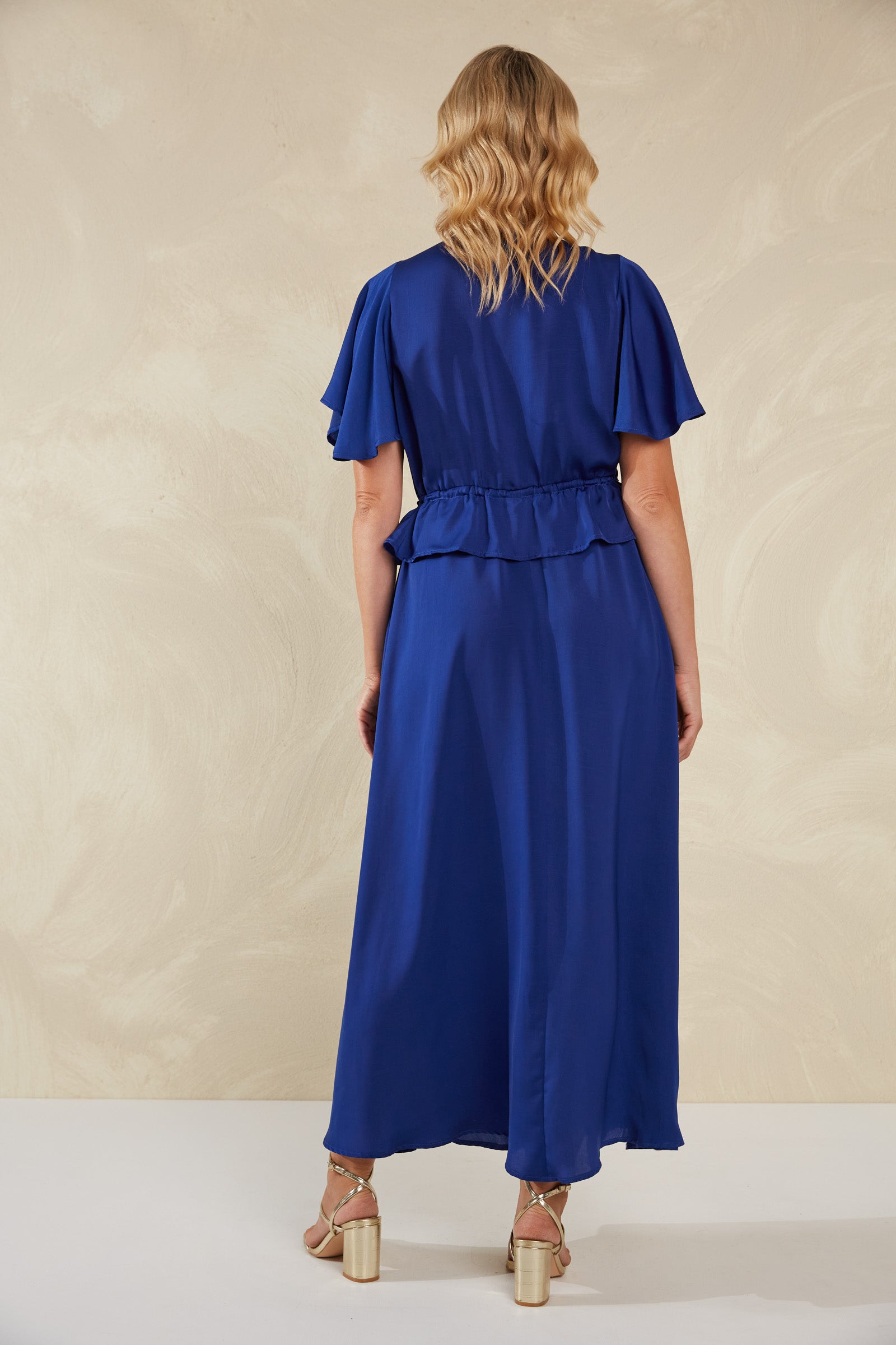 Portofino Frill Maxi Dress