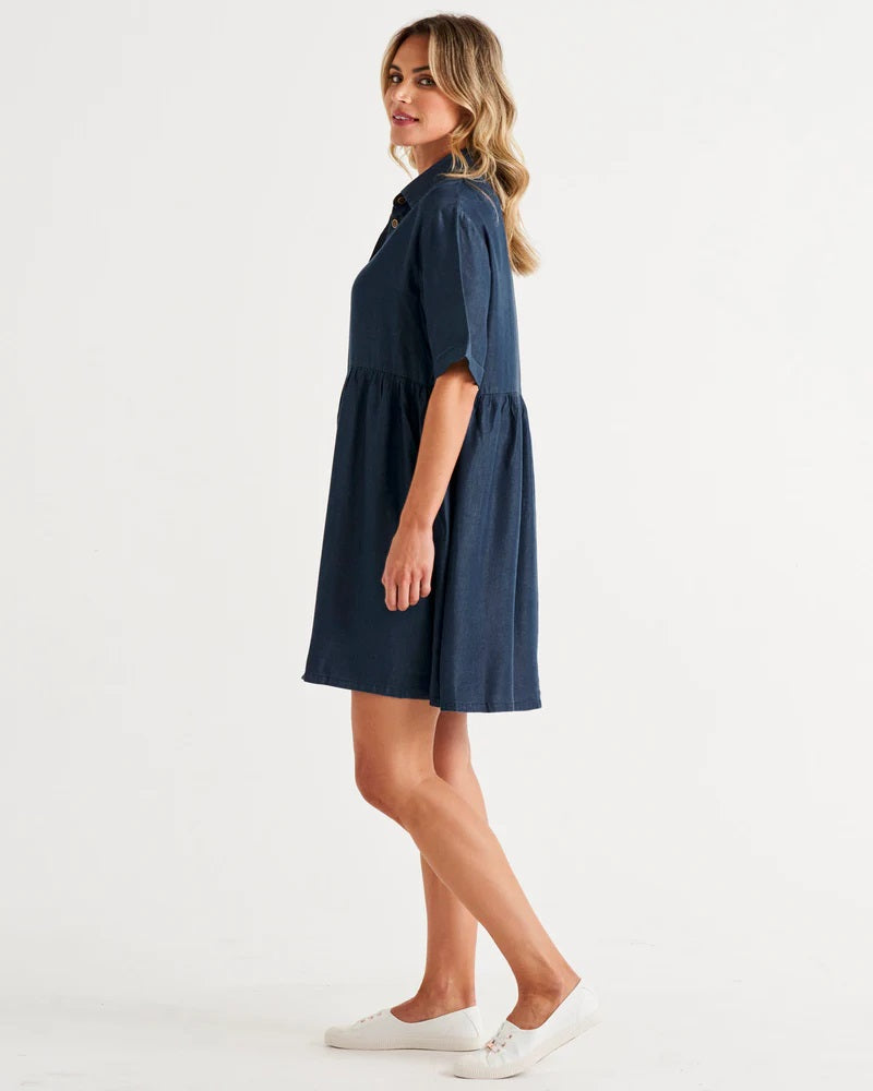 Miley Lyocell Shirt Dress