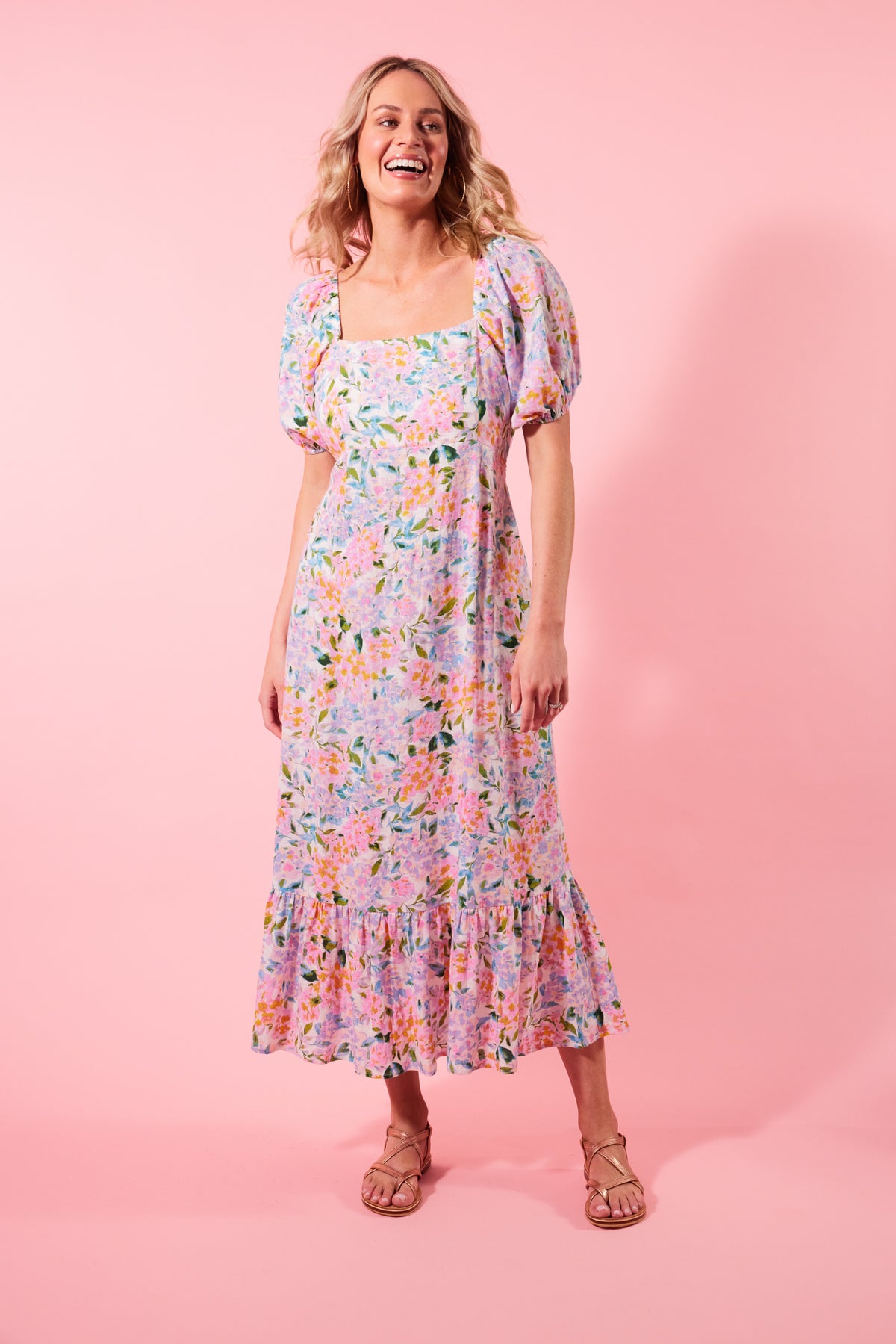 Flora Tie Dress