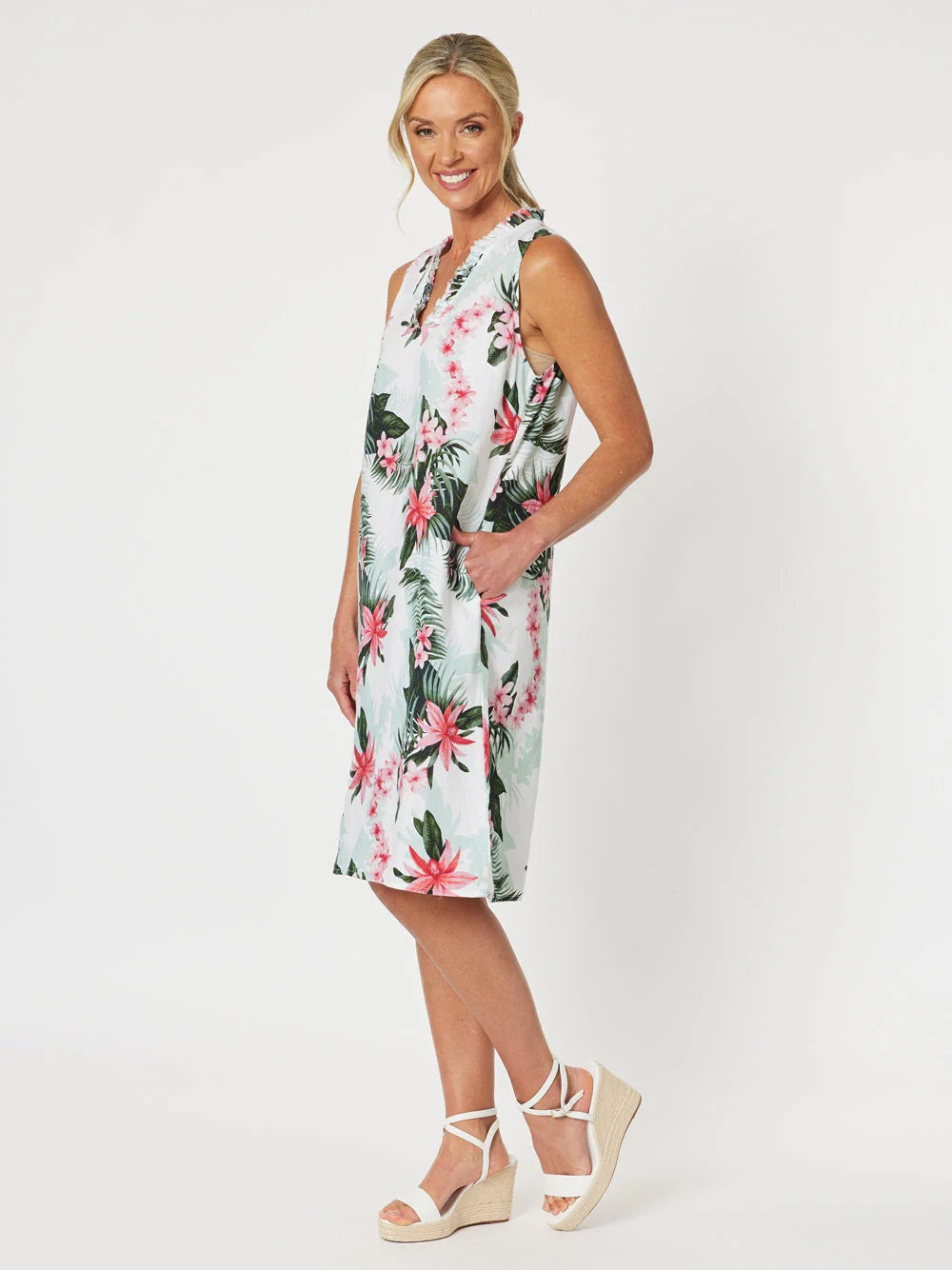 Paradise Print Dress