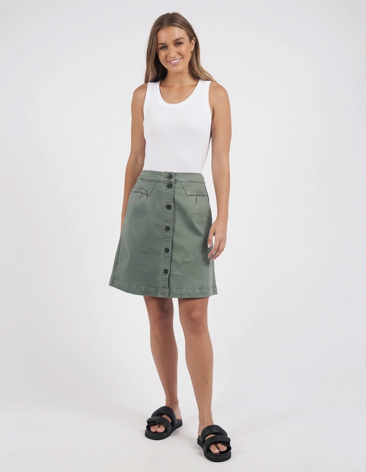 Amanda Denim Skirt