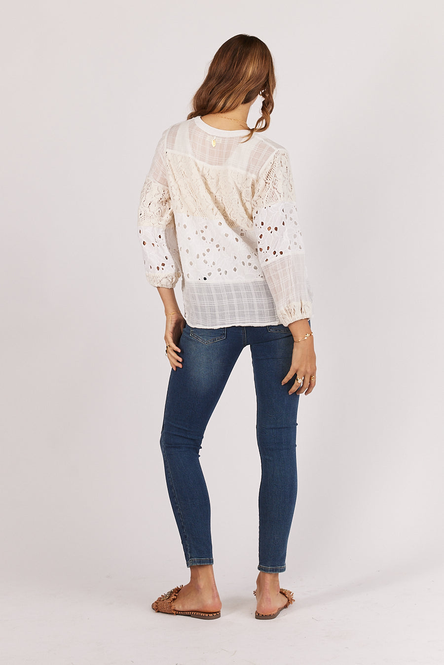 Lace Patch Shirt