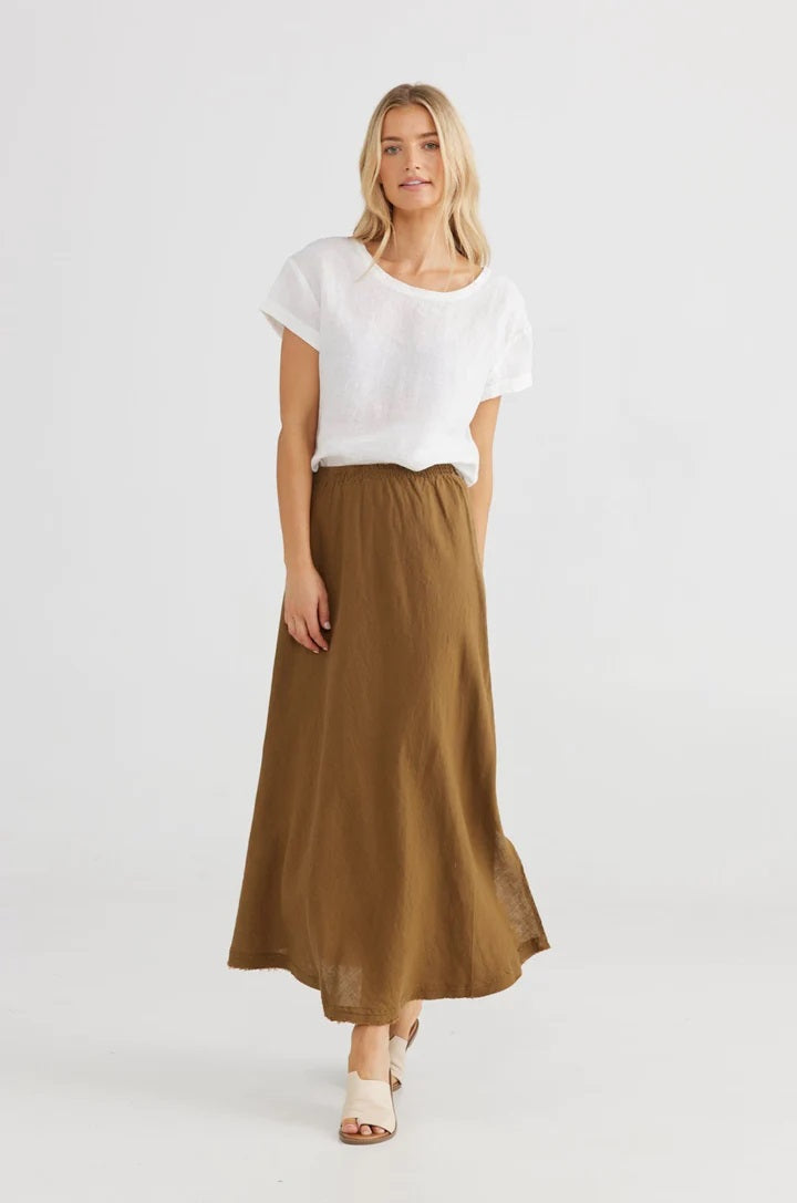 Sicily Linen Skirt