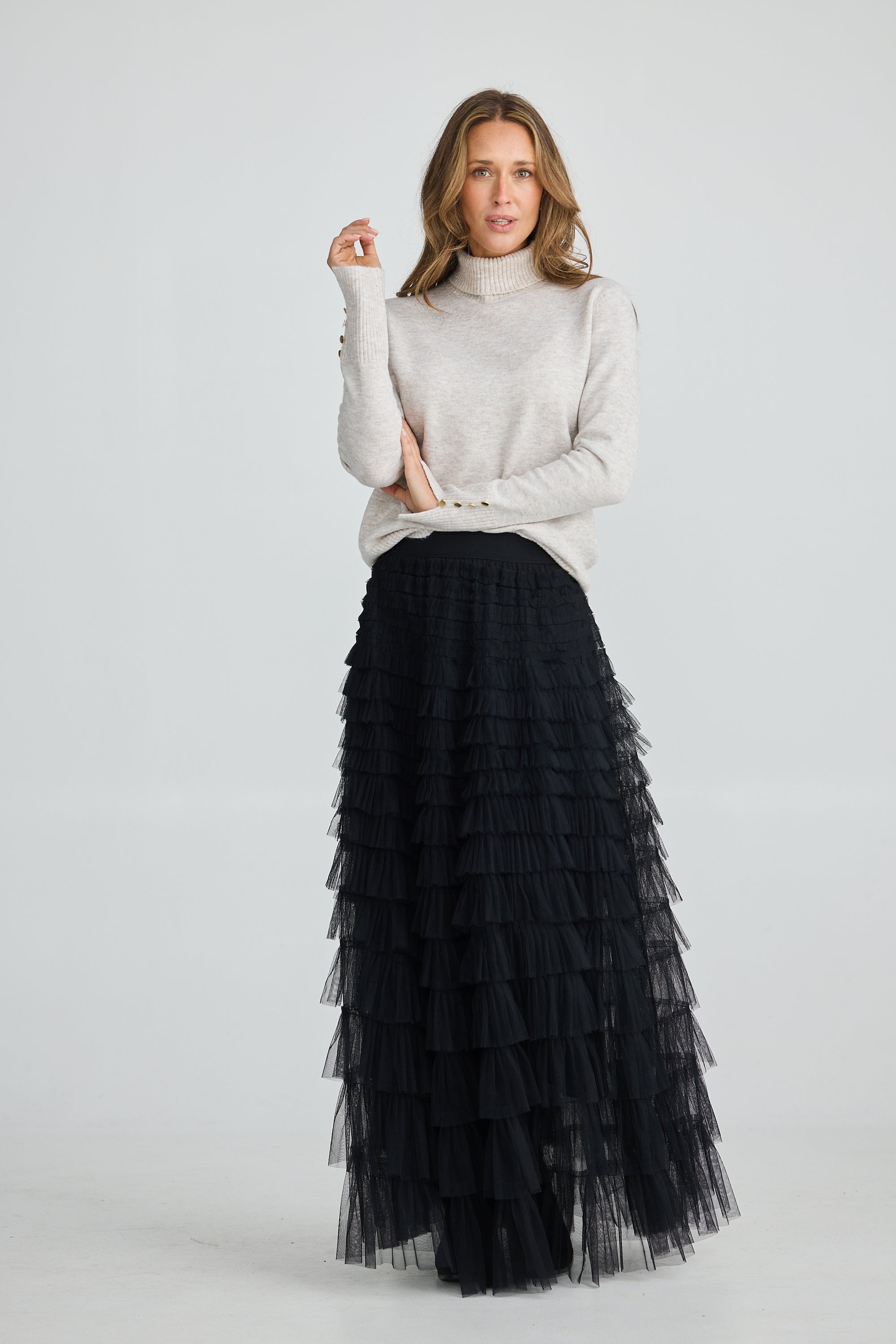 Chance Tulle Maxi Skirt