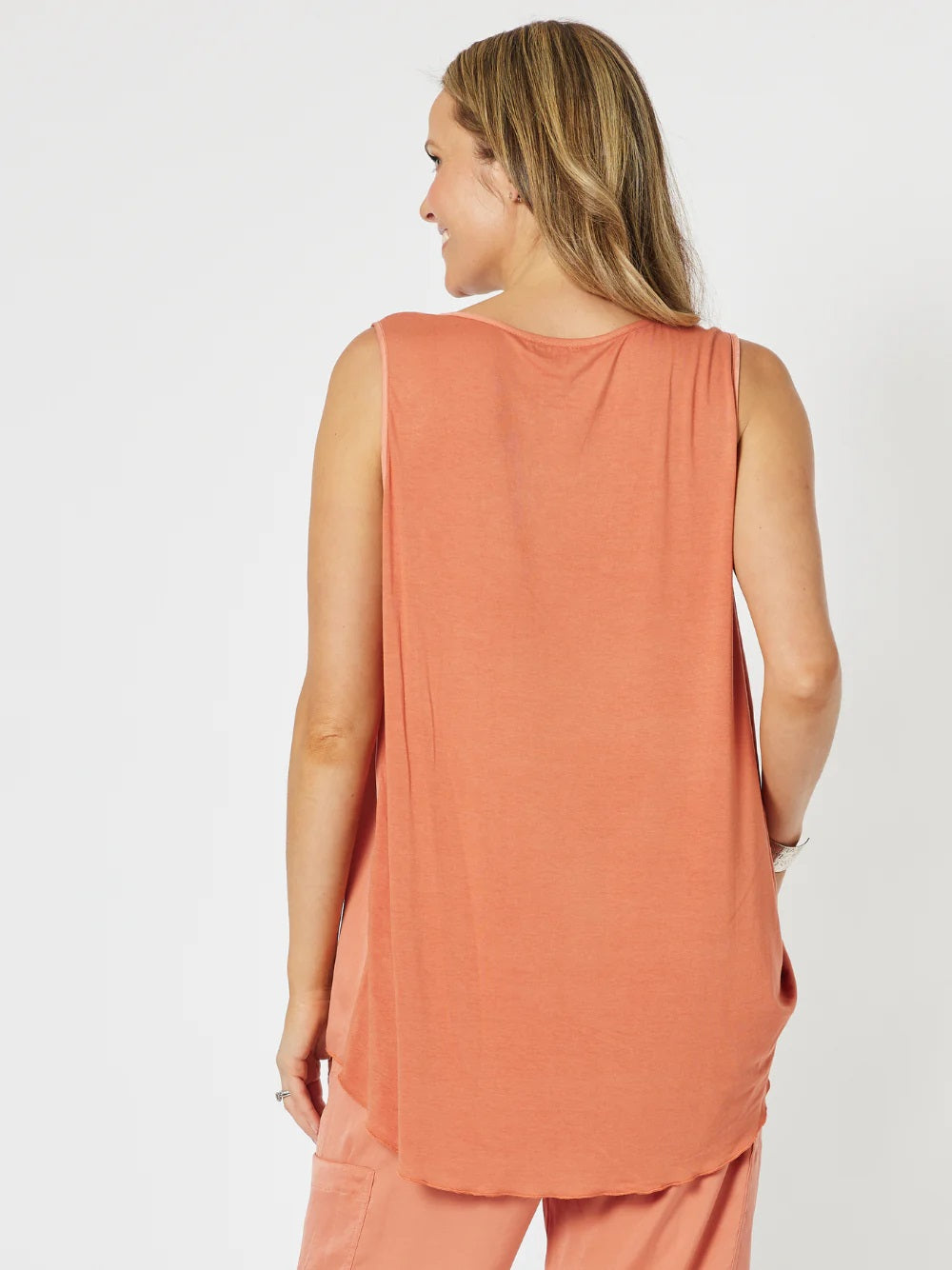 Traveller Luxe Round Neck Cami Top