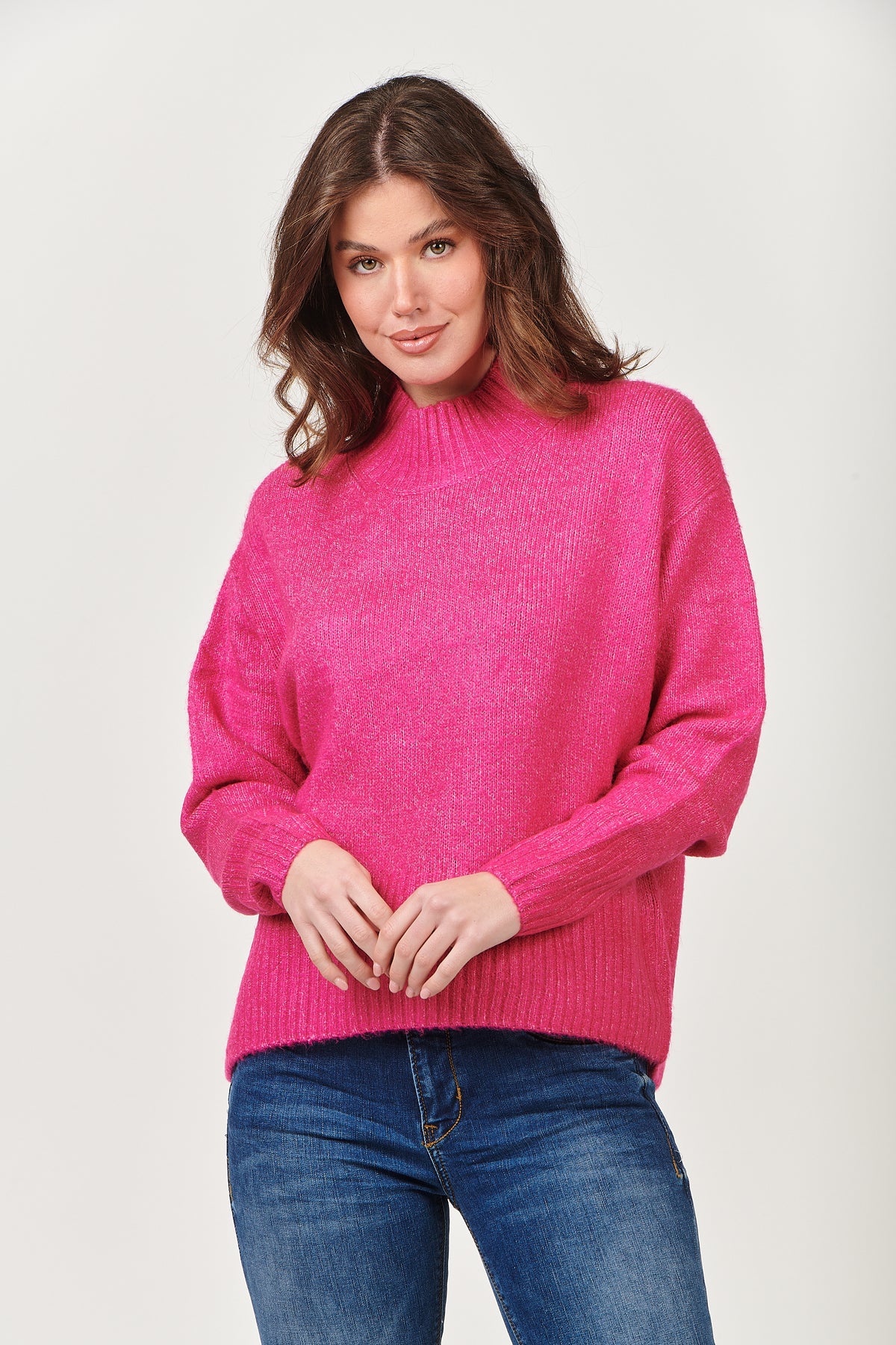 Soft High Neck Jumper