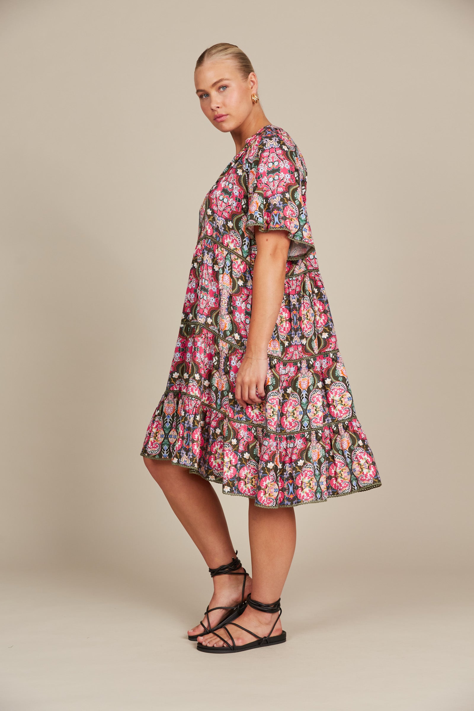 Esme Dress – Fleuron Prints