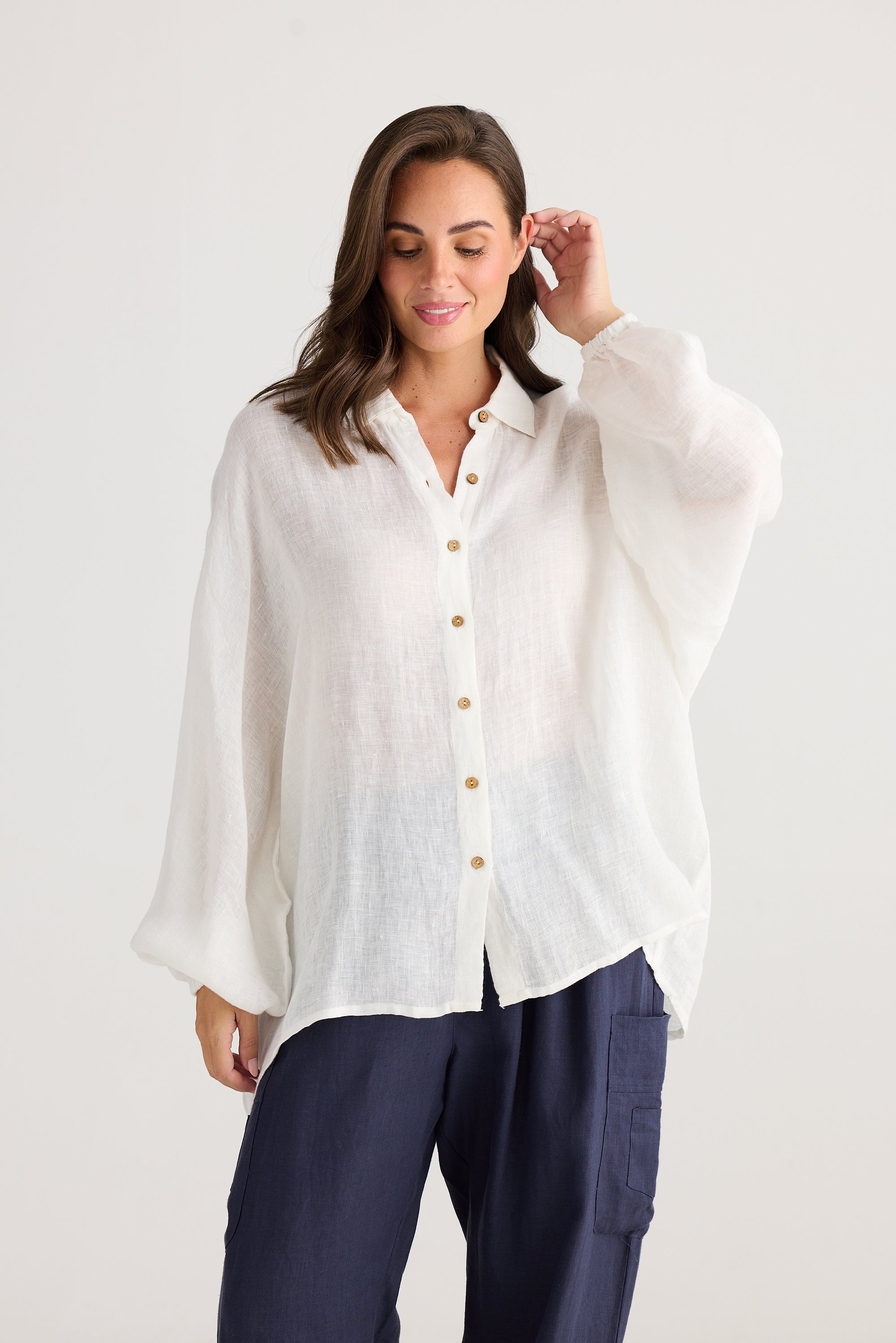 Cliffside Shirt – Linen Gauze