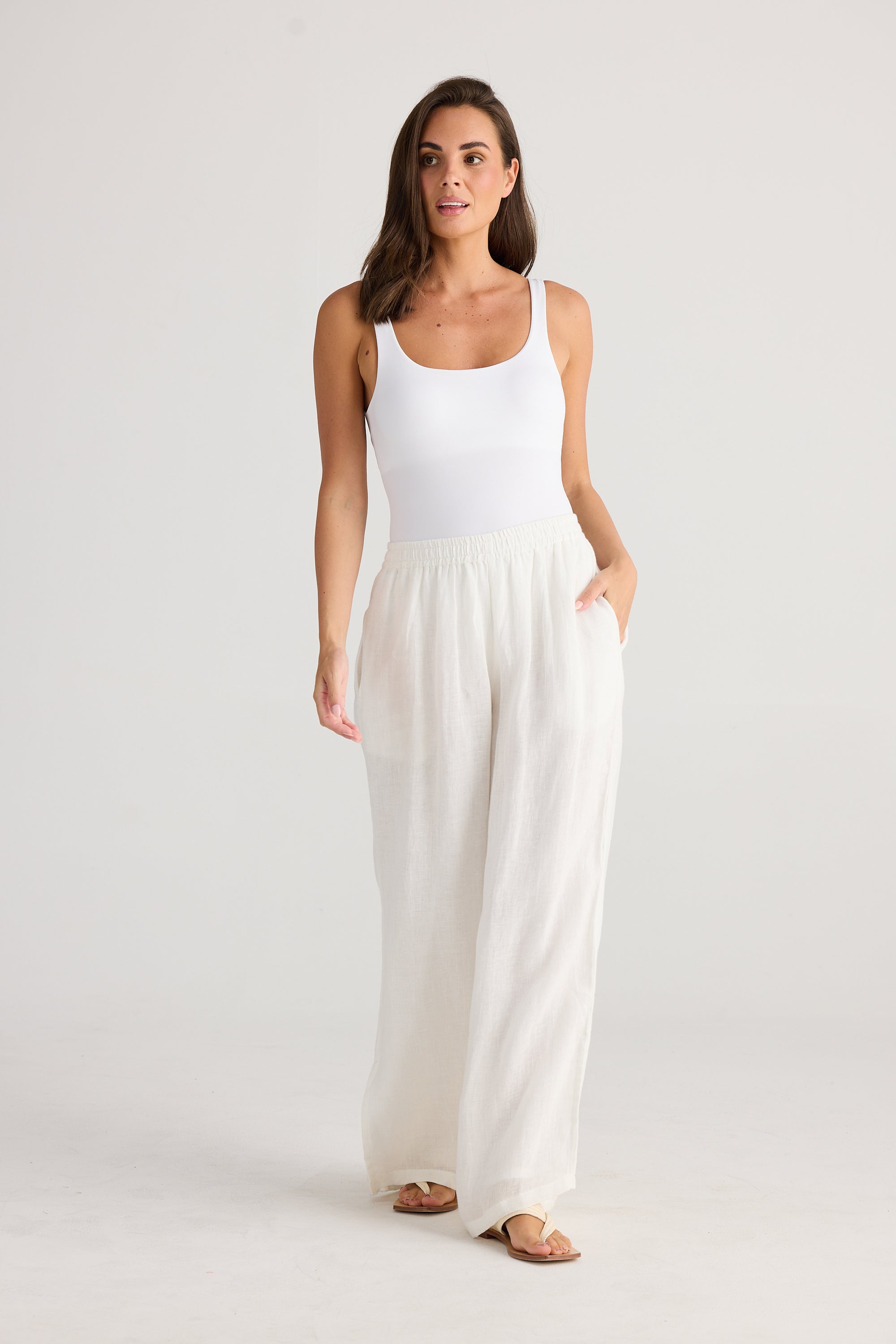 Fly Away Pant – Linen Gauze