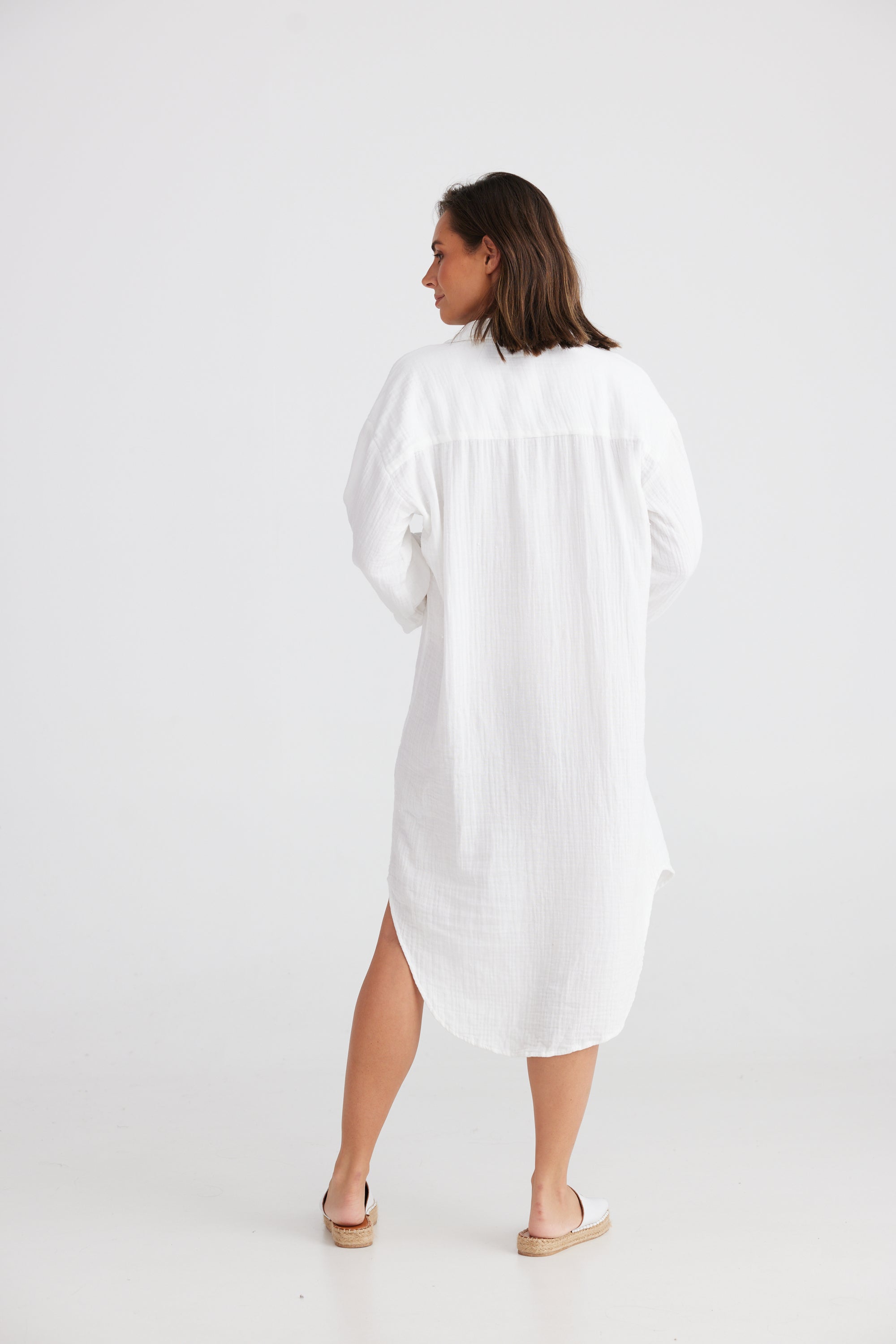 Getaway Shirt Dress