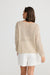 Long sleeve Natural Anchor Knit Top By Holiday Clothing.