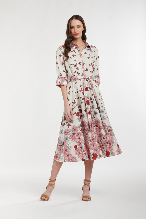 Butterfly shirt clearance dress