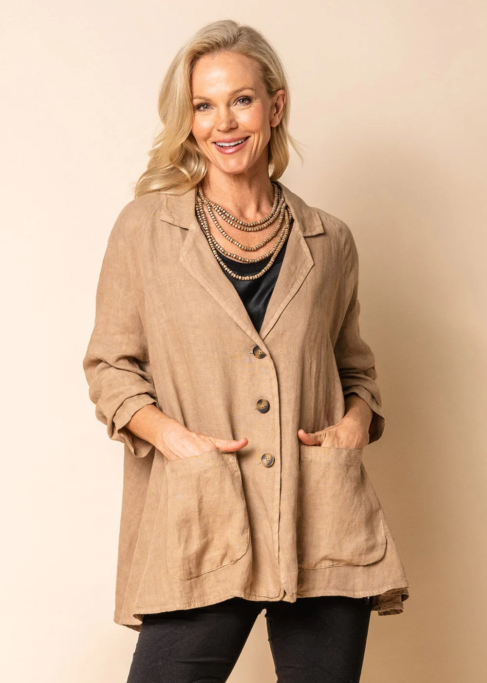 Manjula Linen Jacket