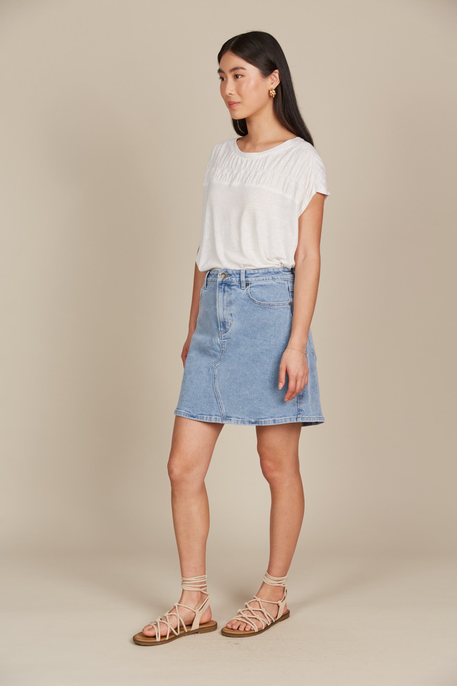 Margot Denim Skirt