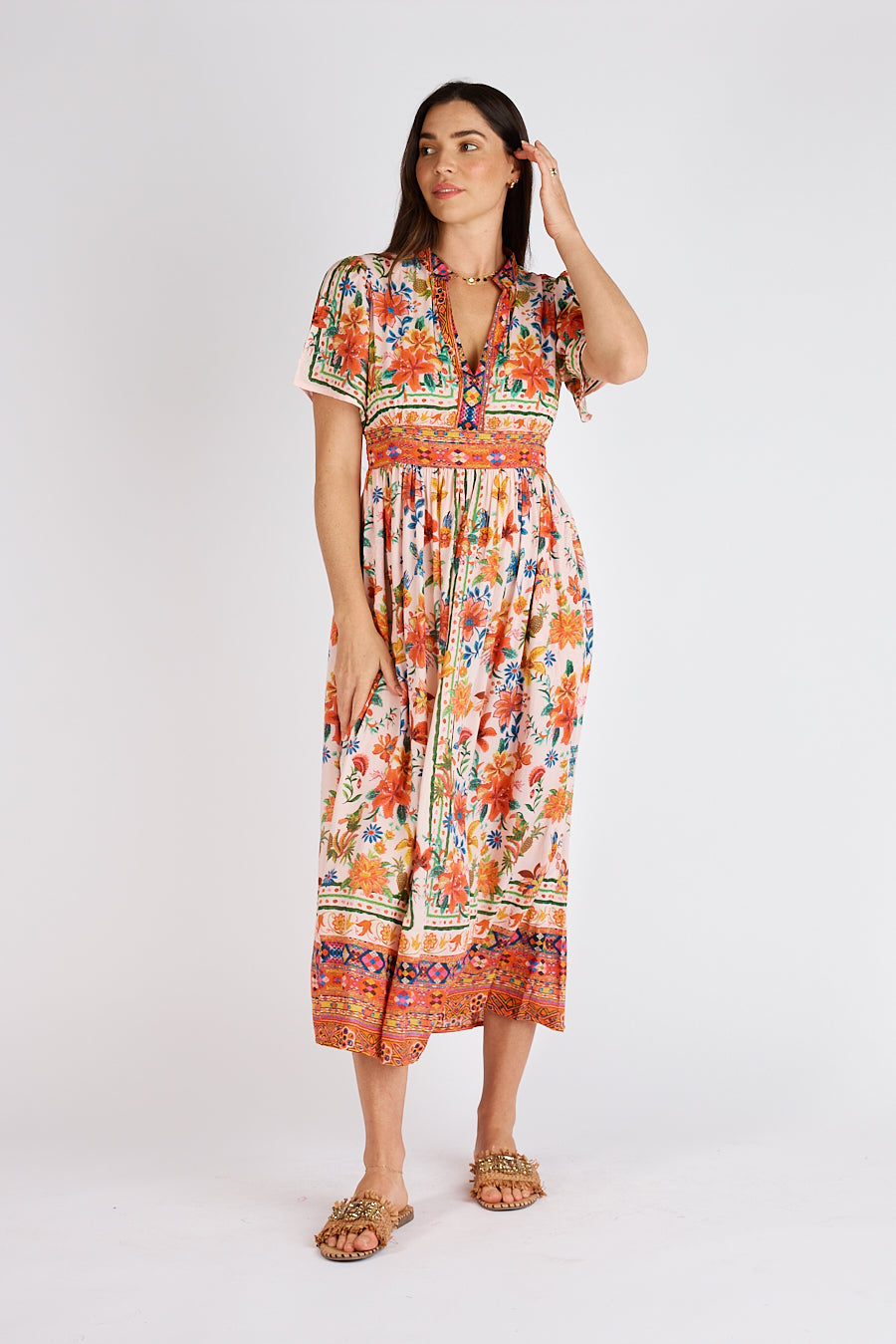 Miller Empire Midi Dress