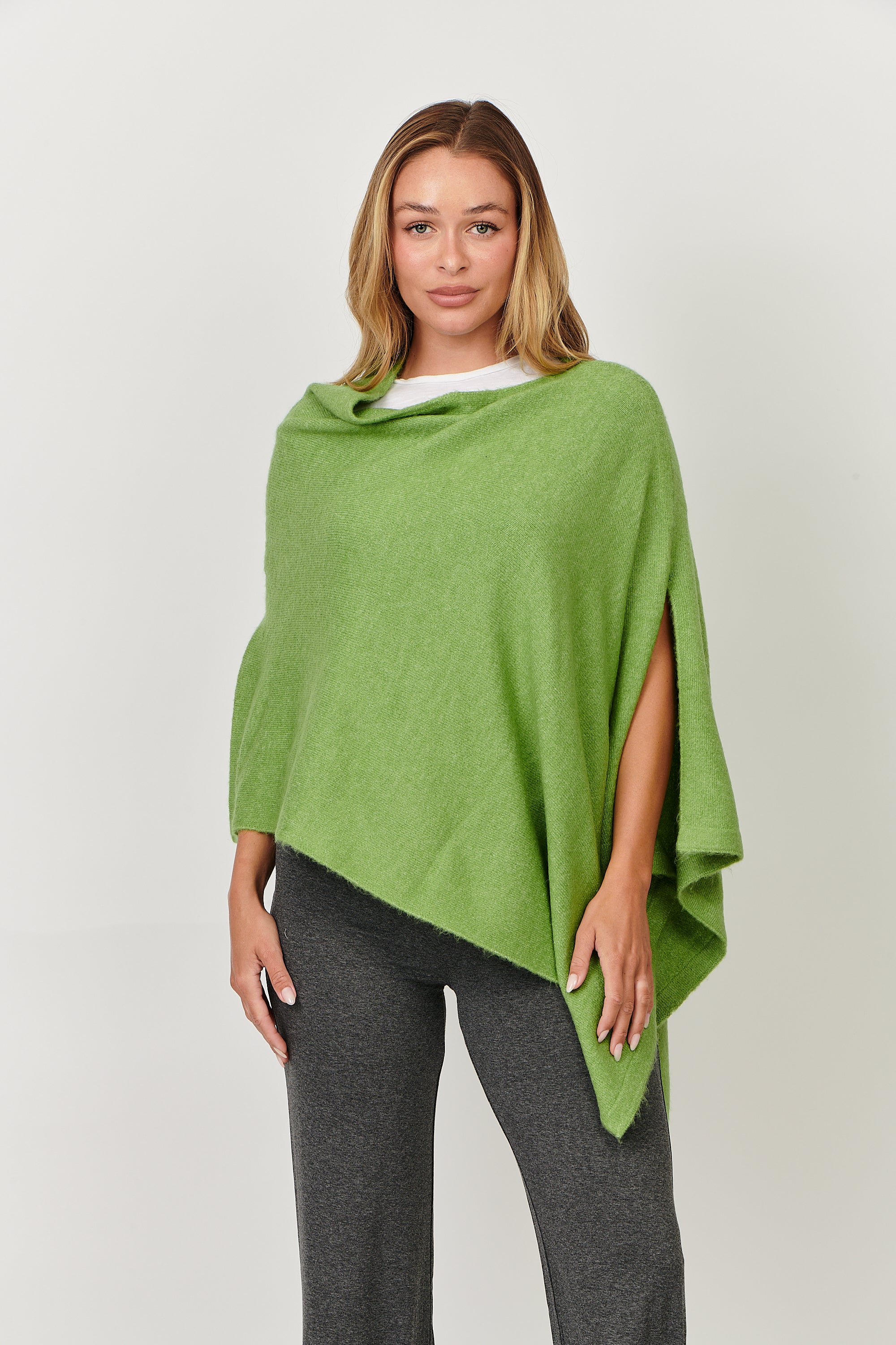 Classic Knitted Poncho