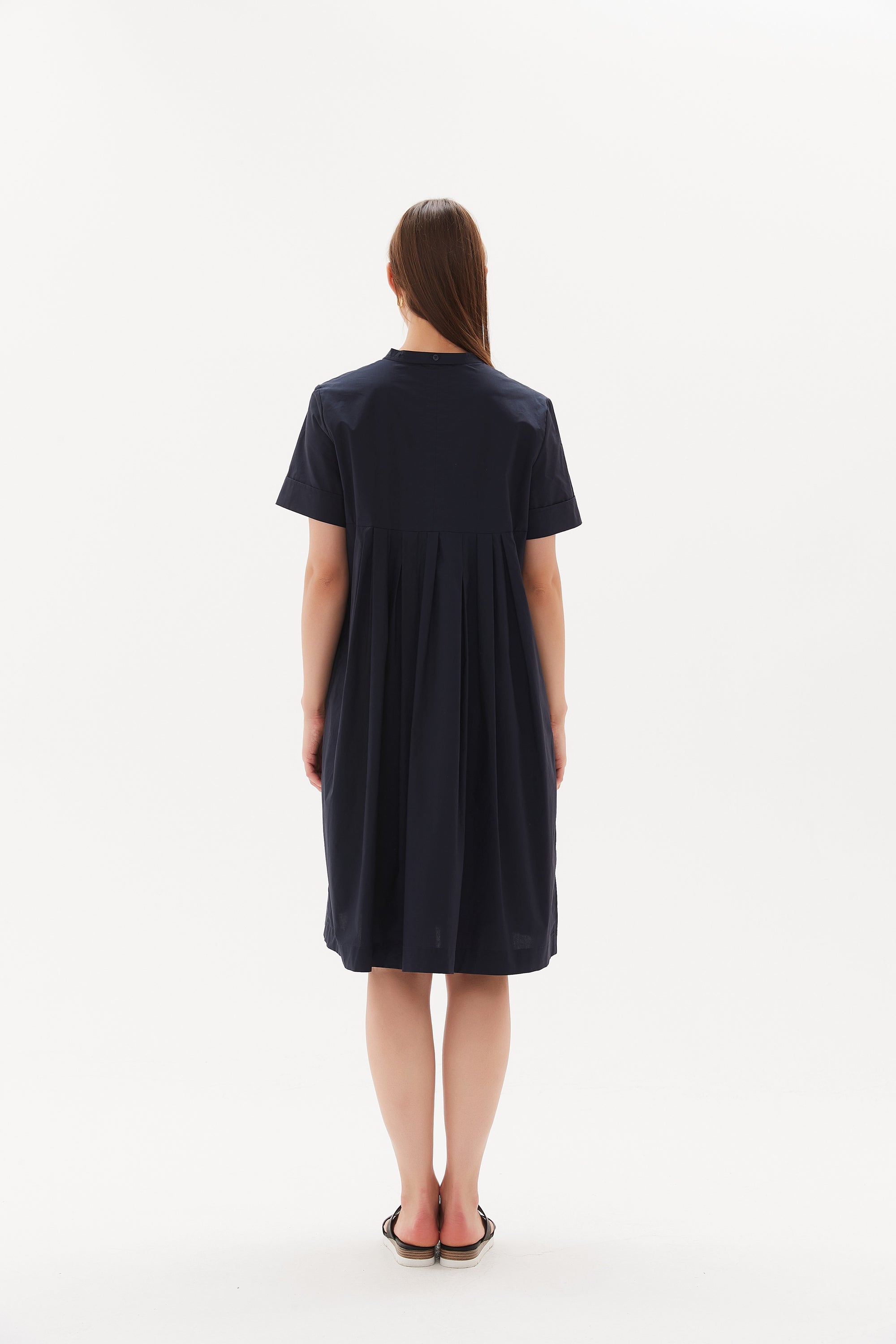 Half Placket Dress