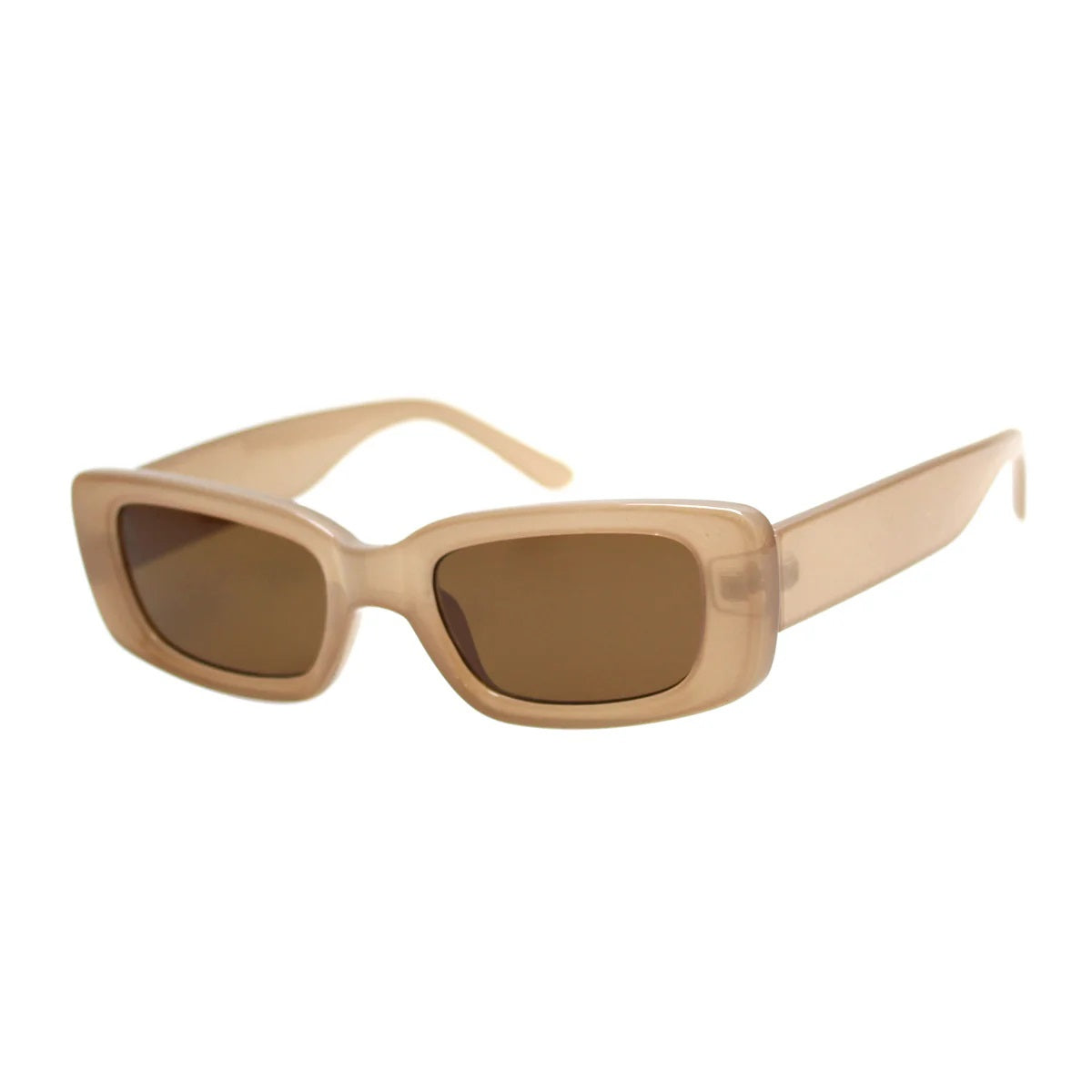 Women's Bianca Nude sunglasses in vintage inspired frame by Reality. 