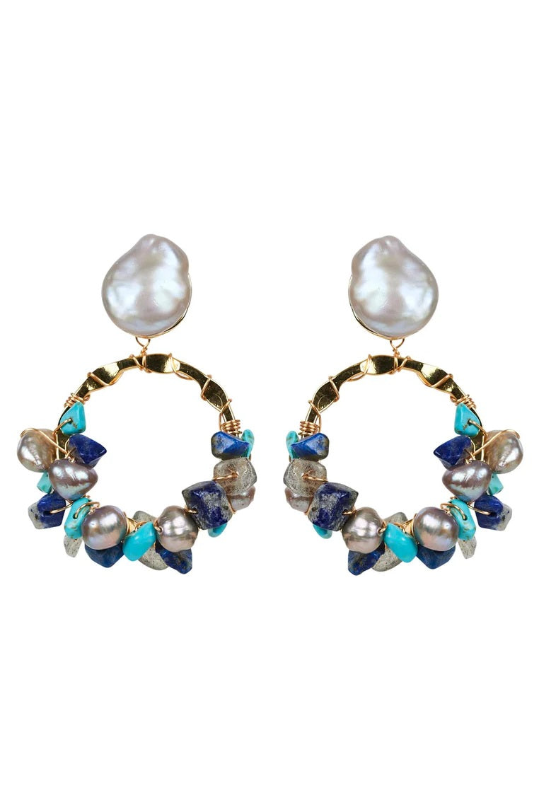 La Vida Stone Earrings