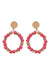 Vivid Hoop Earring