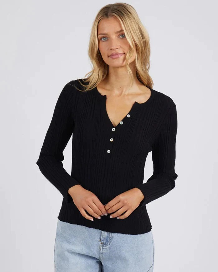 Hannah Rib Knit Top