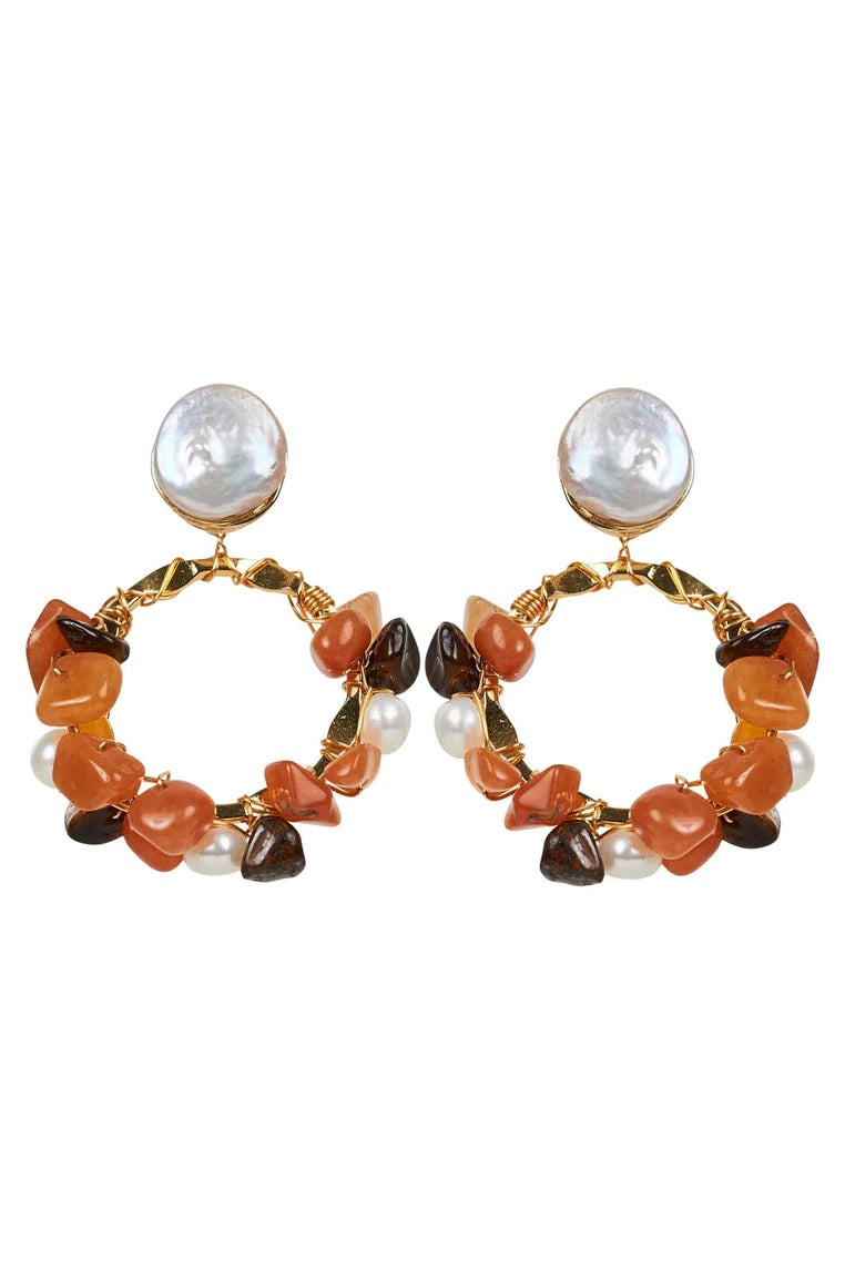 La Vida Stone Earrings