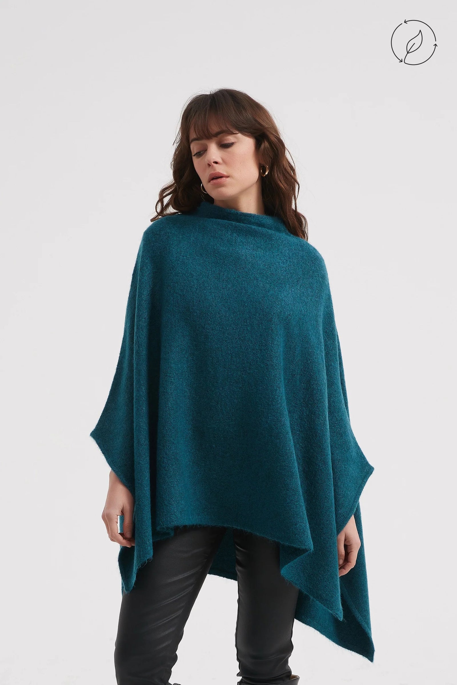 Funnel Neck Shawl