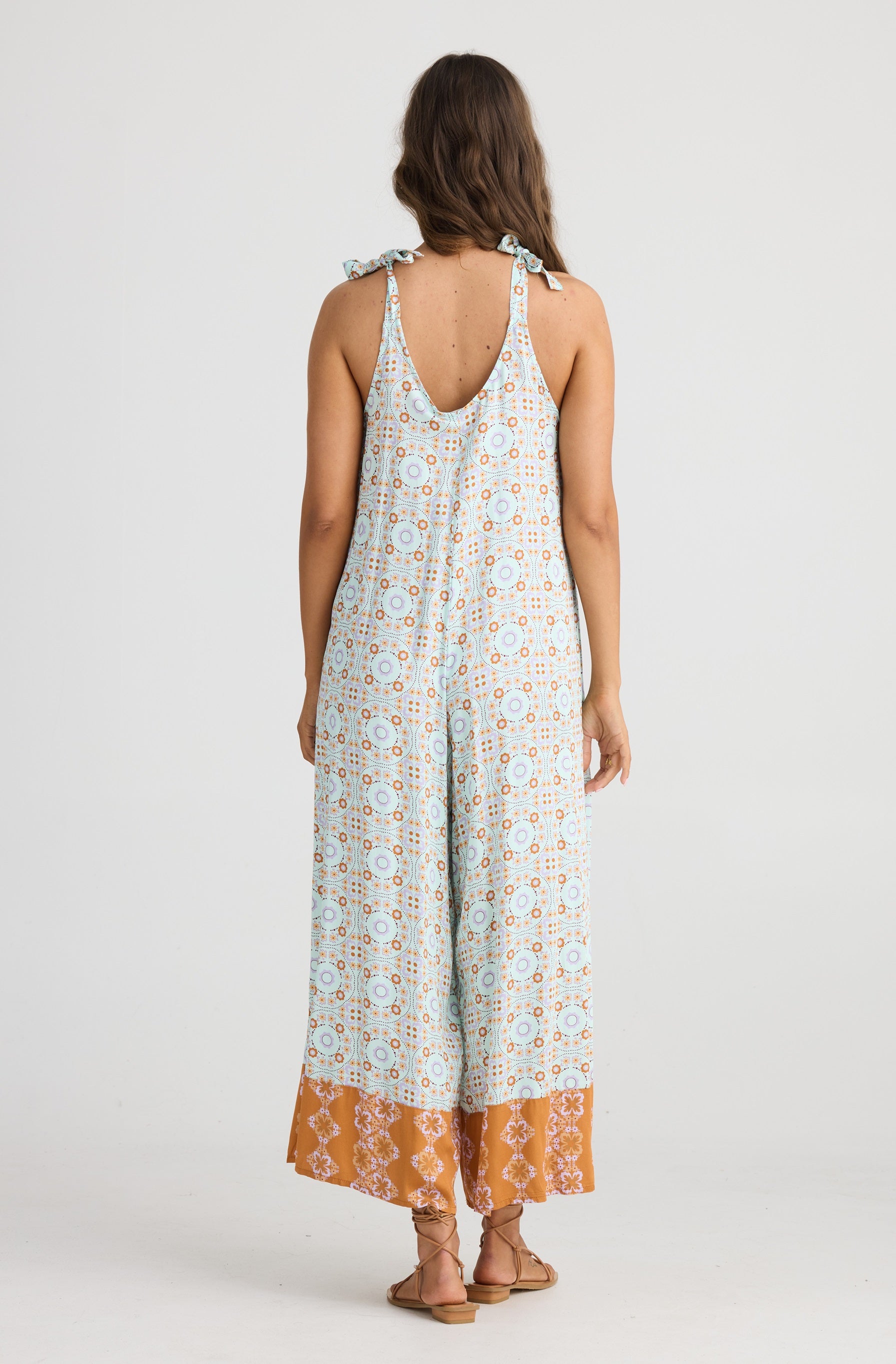 Temple Jumpsuit – Medina Blue