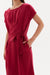 Tie Back Pleat Dress