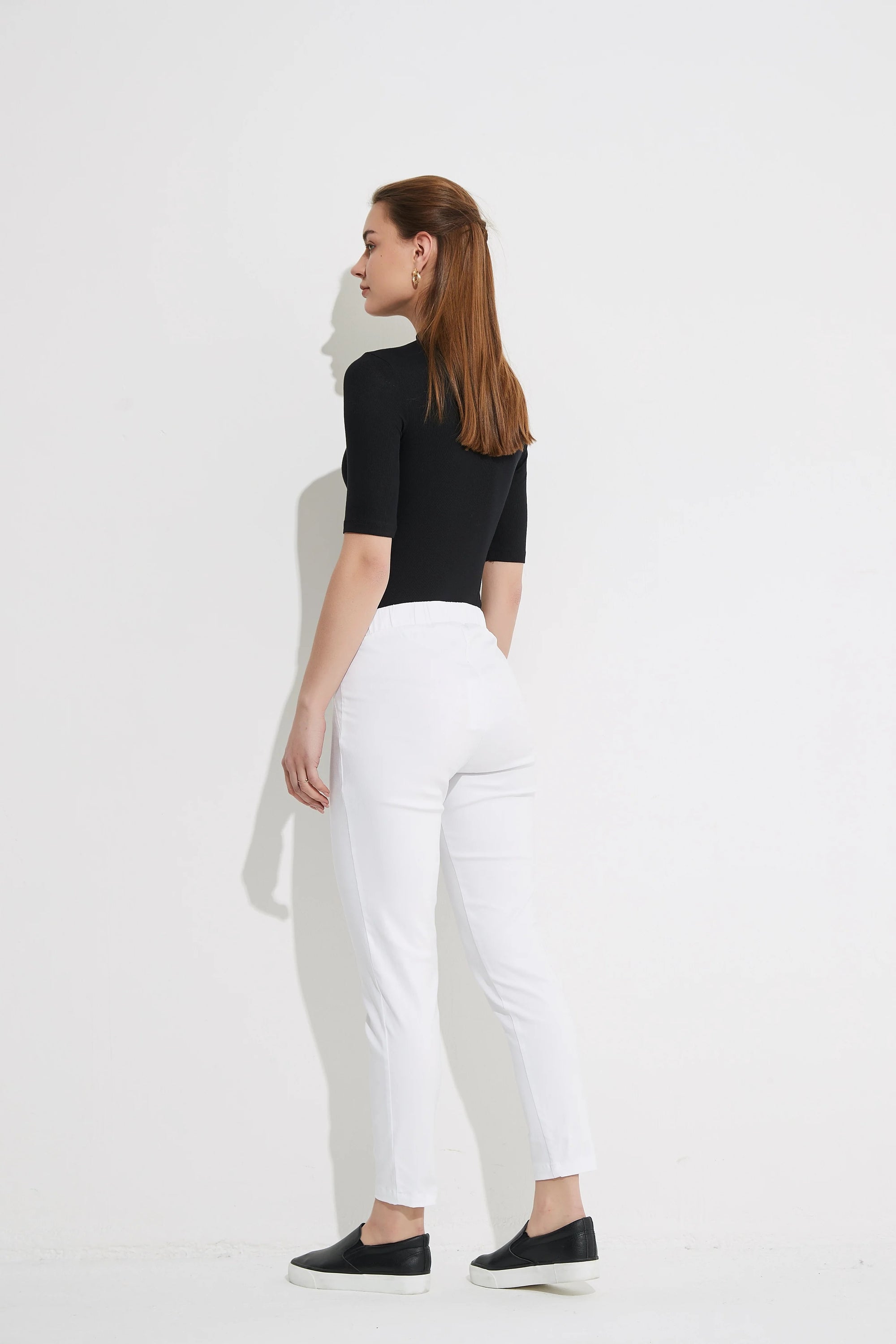 Straight Leg Crop Pant