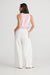 Back of elasticated waist playa pants in white by Holiday Trading.