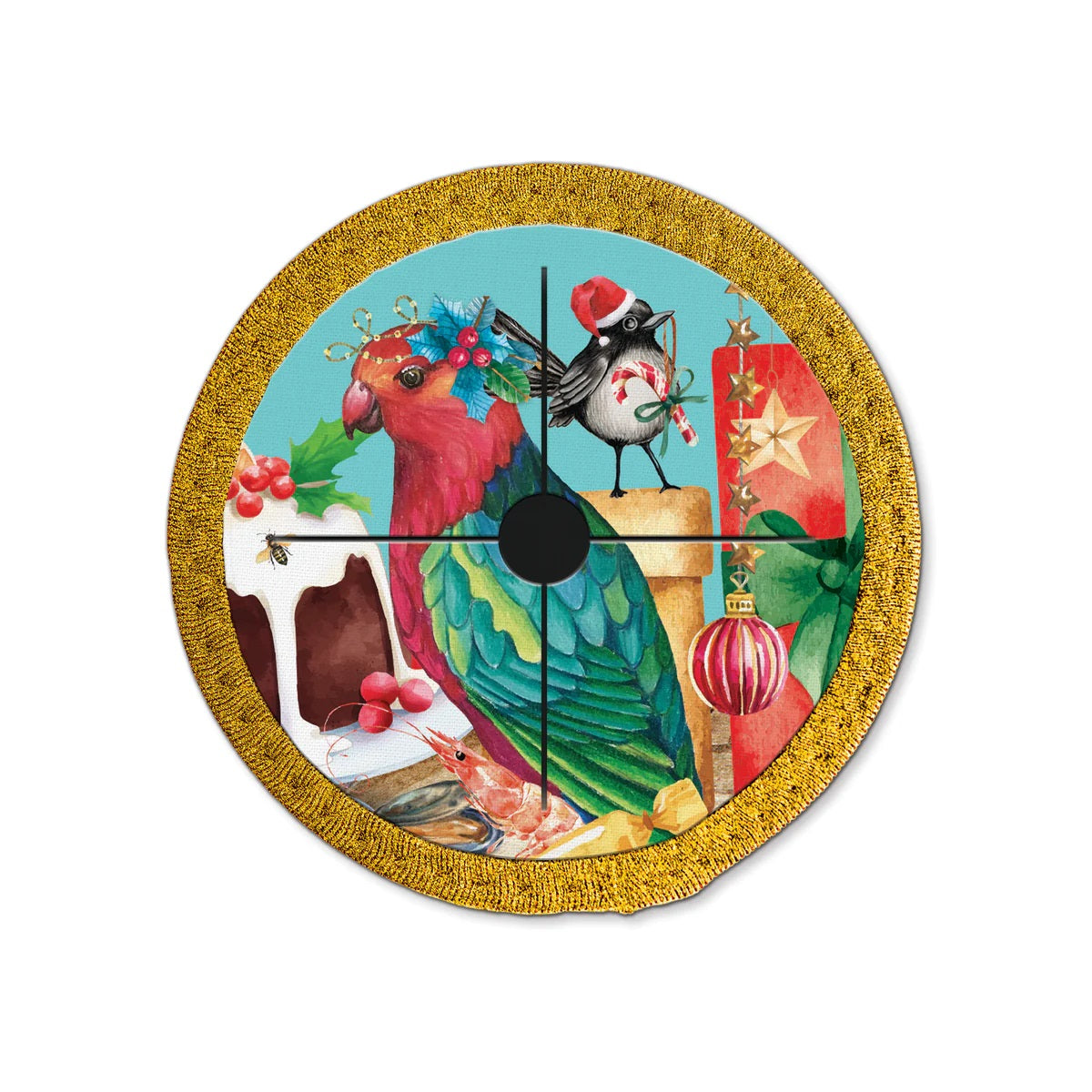 Wine Glass Coasters - Christmas Range