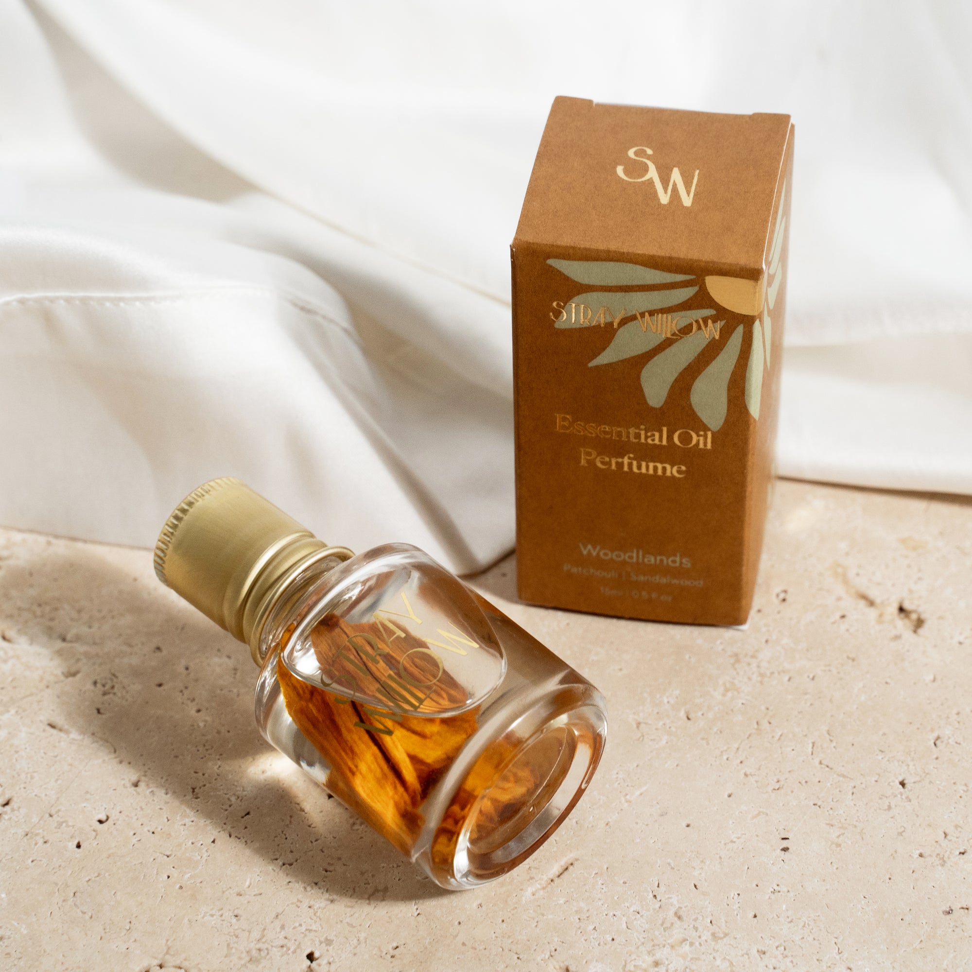 Woodlands Essential Oil Perfume Roller - Ground, Anchor by Stray Willow.