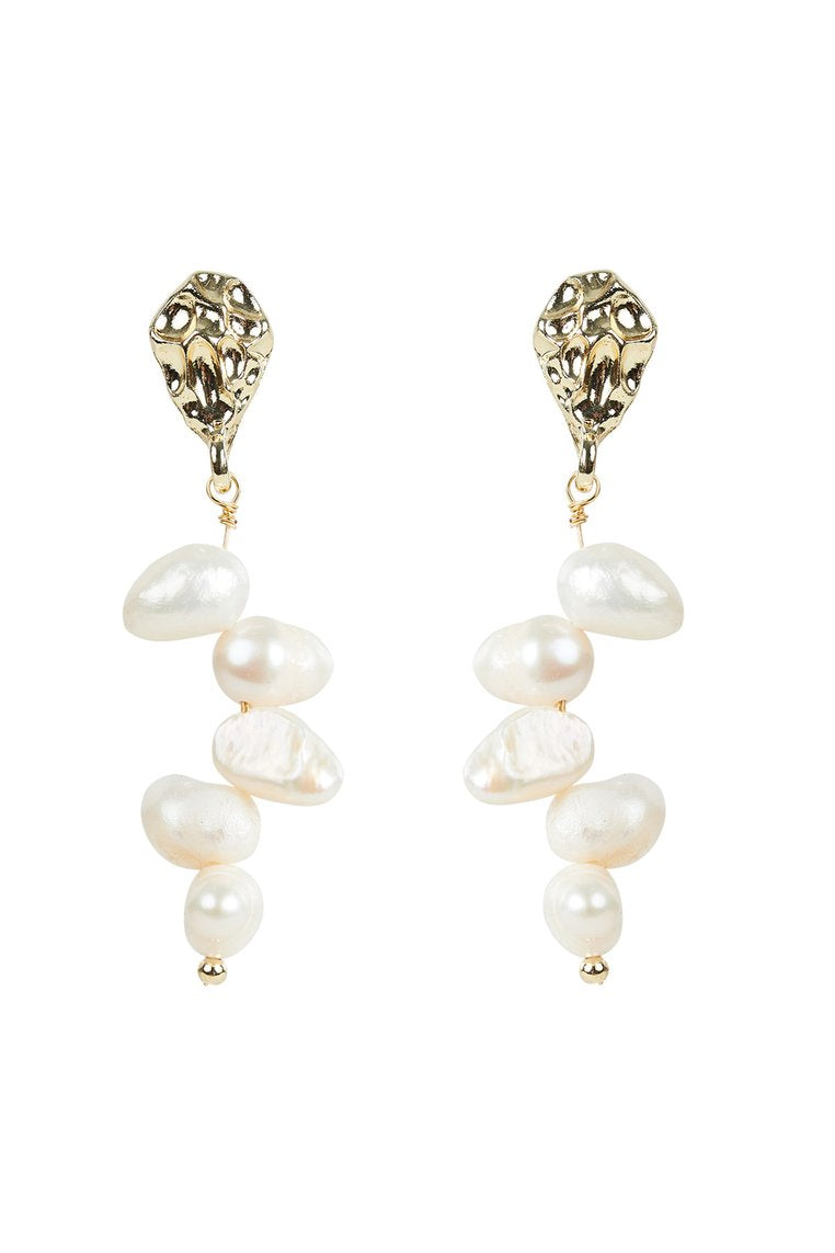 Lush Pearl Earring