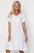 Linen Flared Dress