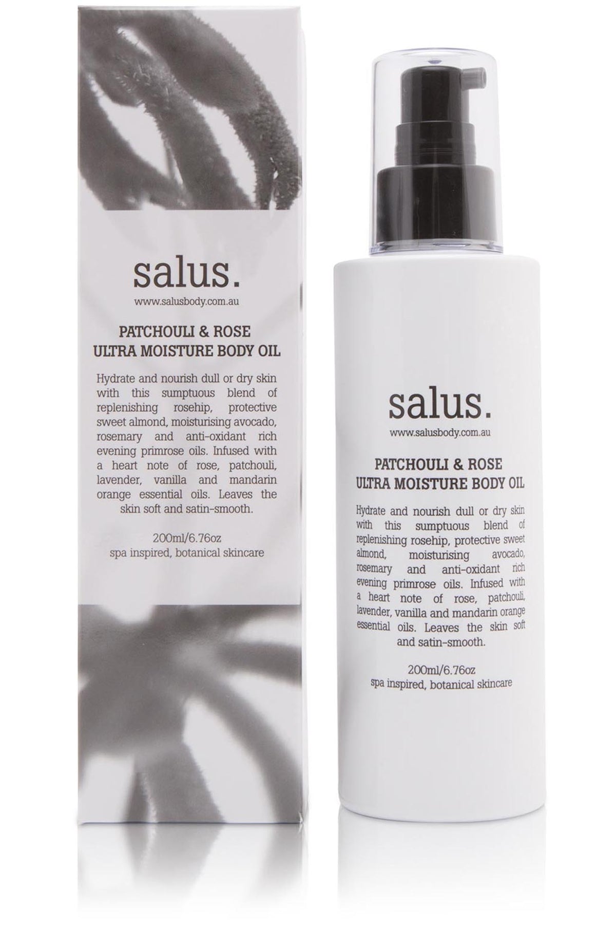Salus Patchouli &amp; Rose Ultra Moisture Body Oil at Kindred Spirit Boutique &amp; Gift