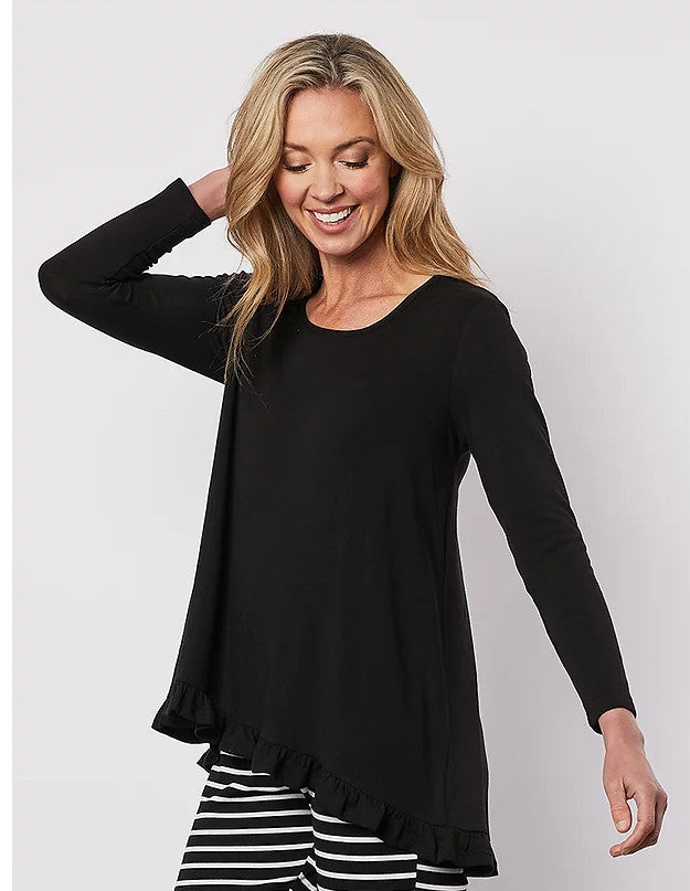 Frilled Hem Top