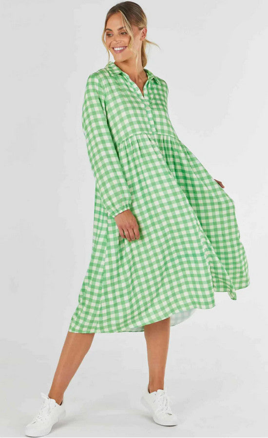 Bellamy Shirt Dress by Betty Basics at Kindred Spirit Boutique &amp; Gift