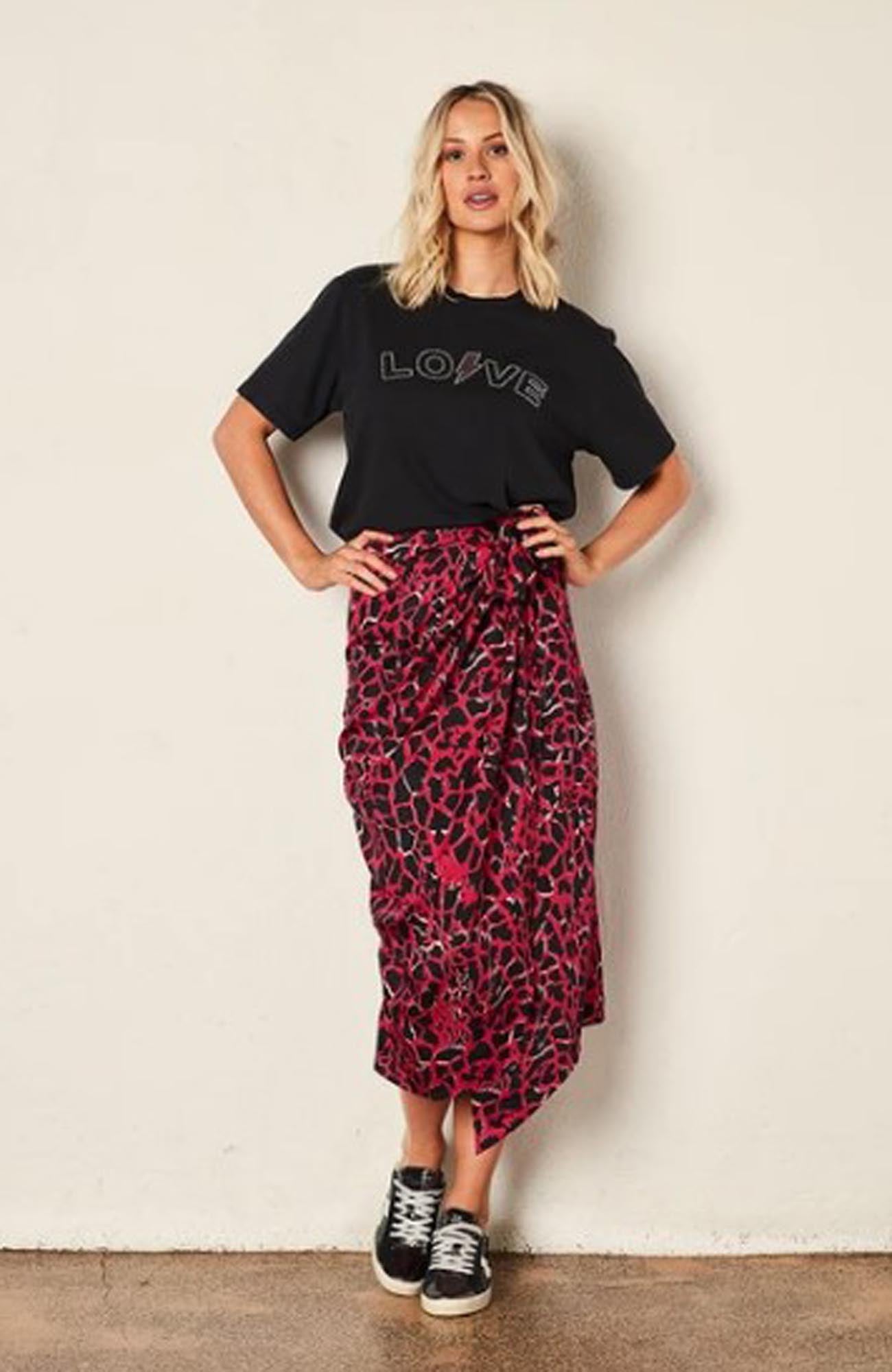 The Giraffe Wrap Skirt