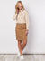 Miracle Denim Straight Skirt in Toffee at Kindred Spirit Boutique & Gift