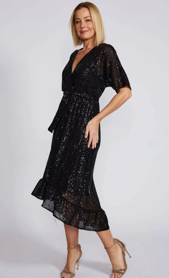 La Strada Sequin Dress at Kindred Spirit Boutique & Gift 