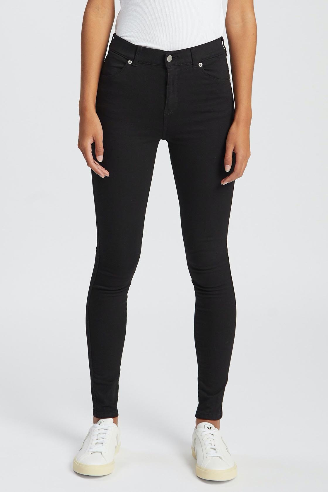 Dr Denim Lexy Skinny Leg Jean in Black at Kindred Spirit Boutique & Gift